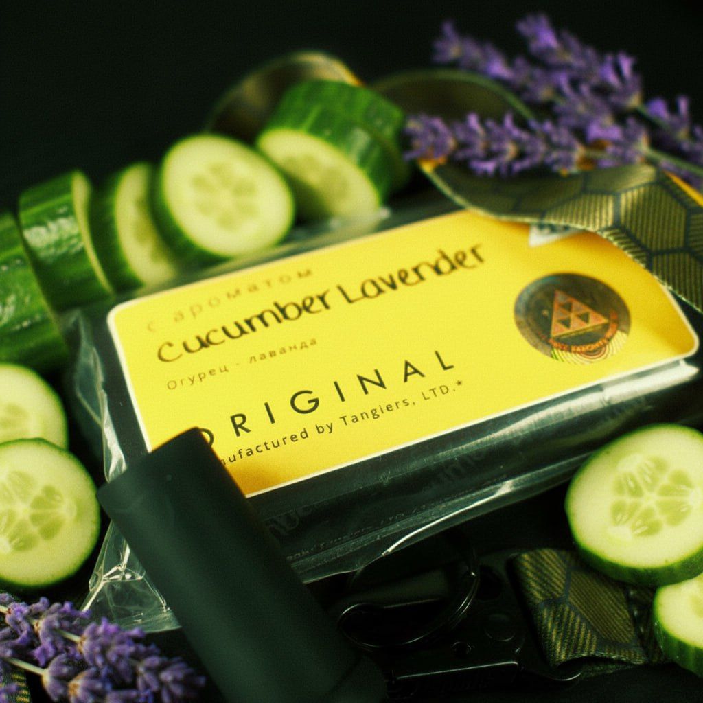 А как вам сочетание огурца и лаванды?)