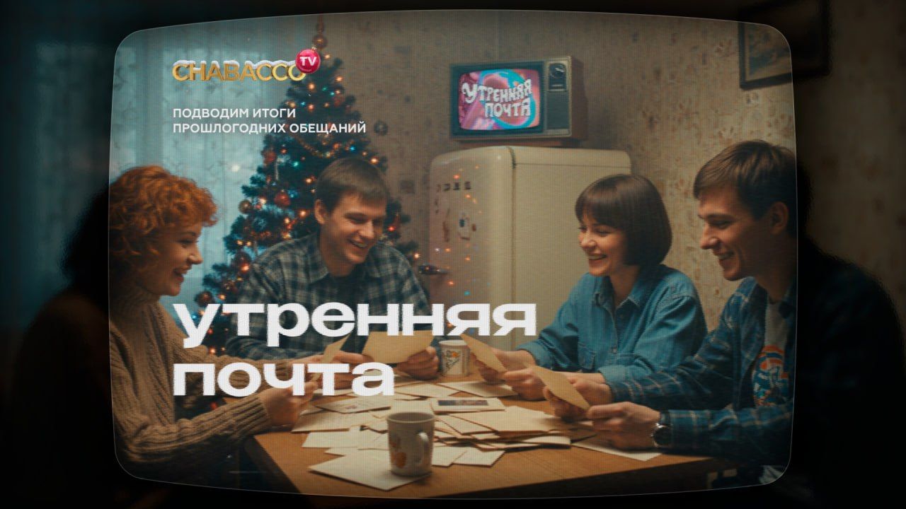 Пост из канала chabacco_official 🛍 CHABACCO TV: НОВОГОДНЯЯ УТРЕННЯЯ ПОЧТА | HOOKAH-HOUSE | Доставка и аренда кальянов 🛍 CHABACCO TV: НОВОГОДНЯЯ УТРЕННЯЯ ПОЧТА