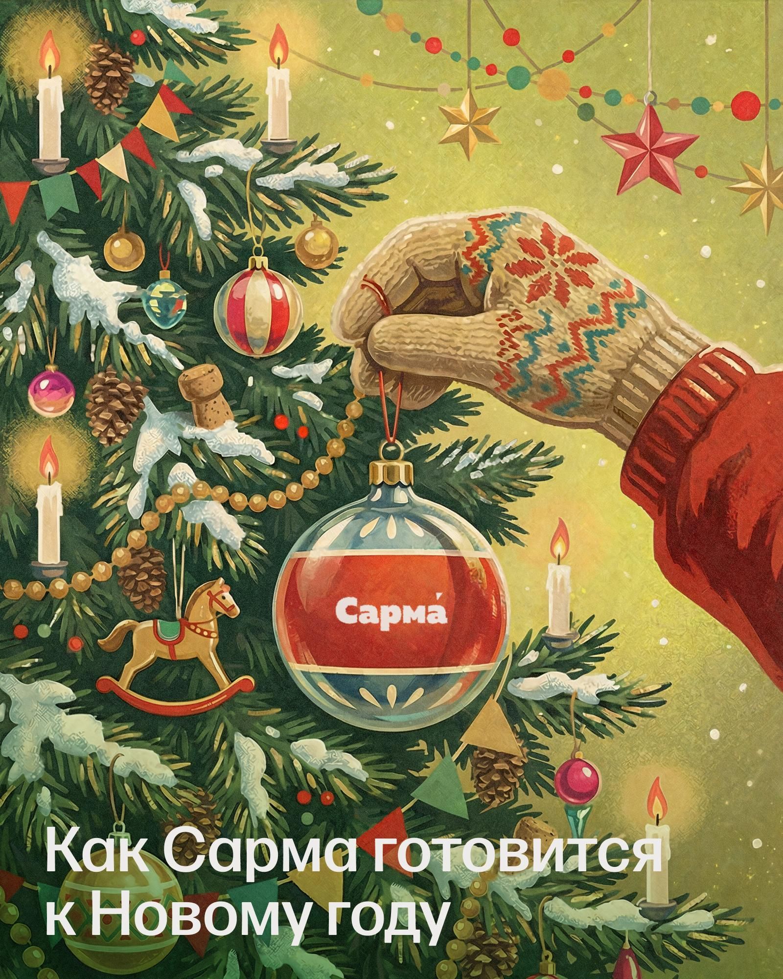 Как Сарма готовится к Новому году