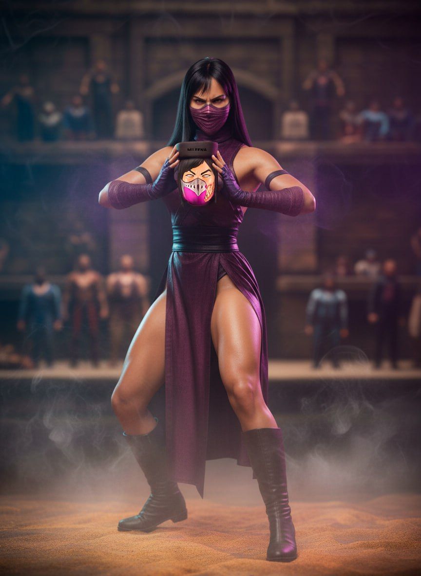 🖤 Какая она, Mileena? Самая яркая героиня MK! Ее амбивалентная природа делает...