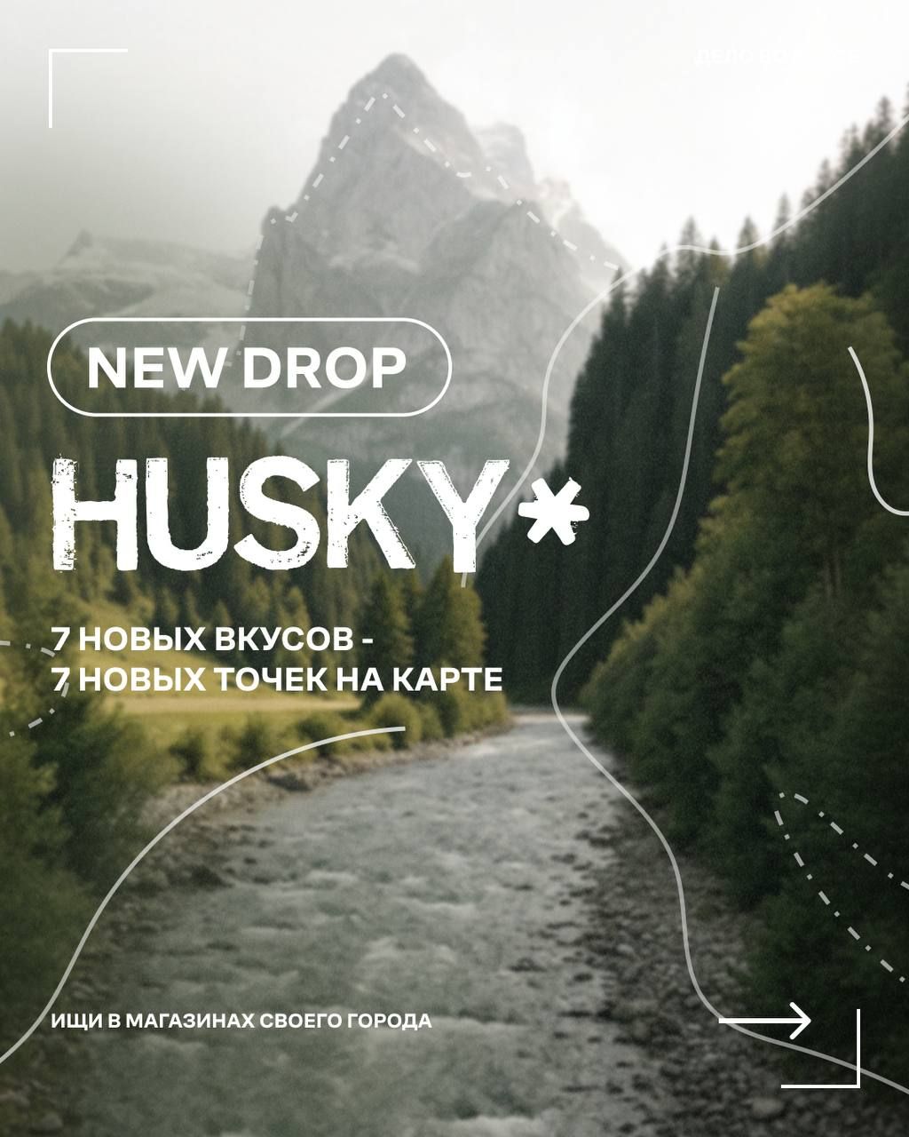 НОВЫЕ ВКУСЫ HUSKY