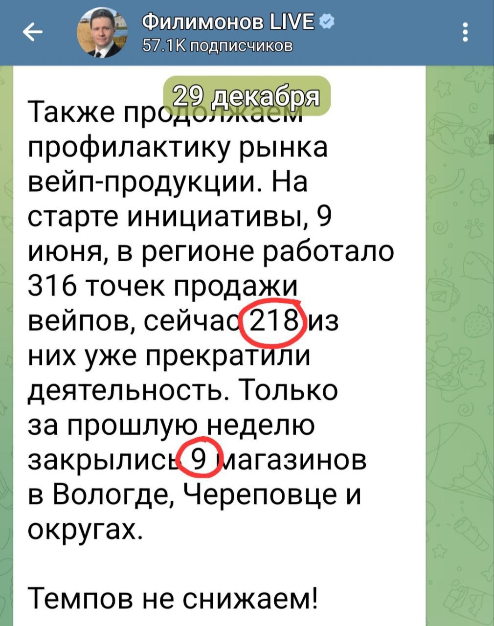 ПЕРЕД НГ О СВОИХ "ДОСТИЖЕНИЯХ"🤦‍♂️ В ДЕЛЕ РАЗОРЕНИЯ ВВЕРЕННЫХ ТЕРРИТОРИЙ ОТЧИТАЛСЯ ВОЛОГОДСКИЙ...